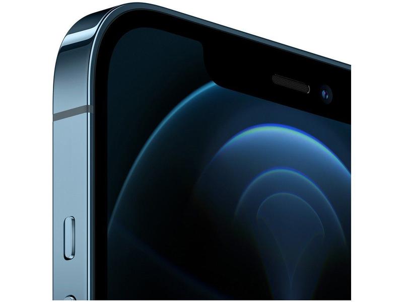 iPhone 12 Pro Max Apple 128GB - Azul-Pacífico 6,7” Câm. Tripla